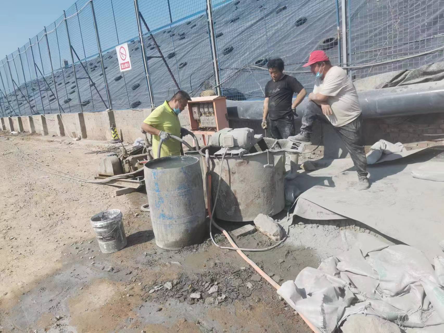 恩平袖阀管注浆